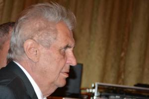 Prezident Miloš Zeman se setkal v Praze s účastníky zimní deaflympiády ve Valtellinu