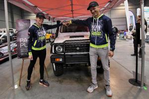 Czech Samurais tým Ollie Roučkové oficiálně představil a pokřtil svého Samuraie pro Dakar 2022