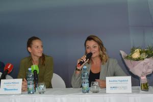 Česká tenistka Karolína Plíšková se spolu se sestrou Kristýnou stala tváří značky Mototechna