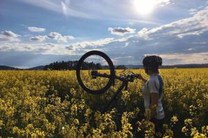Cyklistické a ekologické zamyšlení ošlehané vodní slalomářky Veroniky Vojtové