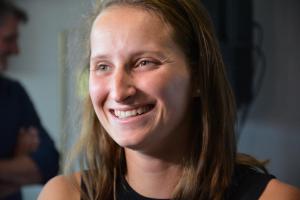 Markéta Vondroušová ve finále dvouhry žen v Tokiu nevyhrála. Vondroušová - Bencicová 1:2