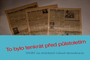 Podle Lidové demokracie Labotka před půlstoletím v Edenu pískal bramboračku Slavia-Inter 1:0