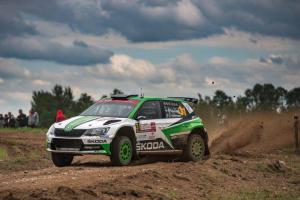 Polská rally: Tidemand z týmu ŠKODA Motorsport zvětšil svůj náskok ve vedení WRC 2