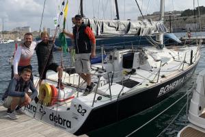 Česká loď Beneteau Figaro II BOHEMIA PRAHA DEBRA Pavla Štolby vyhrála na Maltě Česká loď Beneteau Figaro II BOHEMIA PRAHA DEBRA Pavla Štolby vyhrála na Maltě