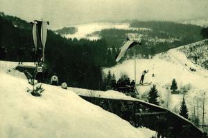 Skokanský můstek ČOS v Plavech Skokanský můstek ČOS v Plavech