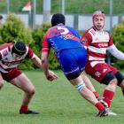 Máme obrázky od Jiřího Růžičky z extraligového ragbyového utkání Slavia Praha - Vyškov 26:19