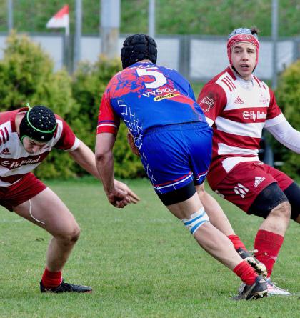 Máme obrázky od Jiřího Růžičky z extraligového ragbyového utkání Slavia Praha - Vyškov 26:19