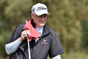 Pozdrav prezidenta České golfové federace Zdeňka Kodejše těm, co také hrají golf