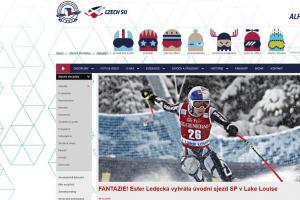 FANTAZIE! Ester Ledecká vyhrála úvodní sjezd SP v Lake Louise se šťastným číslem 26 FANTAZIE! Ester Ledecká vyhrála úvodní sjezd SP v Lake Louise se šťastným číslem 26