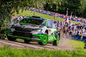 Po třech dnech Barum Czech Rally Zlín vyhrála popáté v řadě posádka Škody Kopecký/Dresler