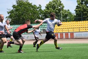 Ragbyový šampionát v olympijských sedmičkách po prvním dnu v Praze na Markétě