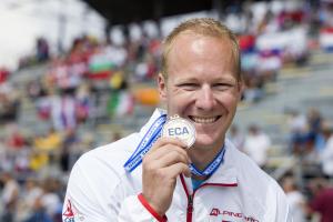 Kajakář Jakub Zavřel vybojoval na mistrovství Evropy v Račicích první české zlato