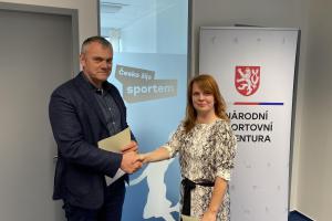Ředitelkou Antidopingového výboru České republiky je Petra Volková