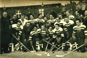 V roce 1949 jsme vyhráli mistrovství světa v ledním hokeji V roce 1949 jsme vyhráli mistrovství světa v ledním hokeji