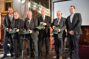 Ceny Václava Jíry 2018: Rostislav Vojáček, Jaroslav Dudl, Václav Boreček a Karel Zuska Ceny Václava Jíry 2018: Rostislav Vojáček, Jaroslav Dudl, Václav Boreček a Karel Zuska
