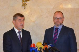 Premiér Andrej Babiš uvedl do funkce ministra školství, mládeže a tělovýchovy Roberta Plagu Premiér Andrej Babiš uvedl do funkce ministra školství, mládeže a tělovýchovy Roberta Plagu