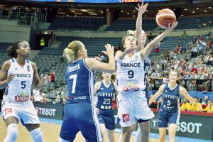Podívejte se, jak se basketbalistkám Francii podařilo lehce porazit Slovensko 67:40 Podívejte se, jak se basketbalistkám Francii podařilo lehce porazit Slovensko 67:40