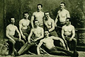 Triumf sokolských gymnastů v Paříži Triumf sokolských gymnastů v Paříži