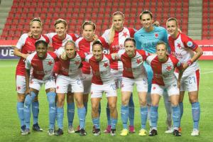 V osmifinále Ligy mistryň čeká na děvčata ze Slavie Praha Arsenal V osmifinále Ligy mistryň čeká na děvčata ze Slavie Praha Arsenal