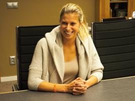Tenistka Andrea Hlaváčková nedá na Plzeň dopustit
