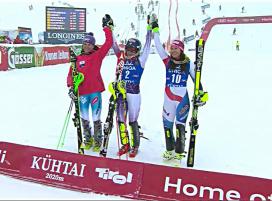 Šárka Strachová opět na "bedně", v Rakousku skončila druhá
