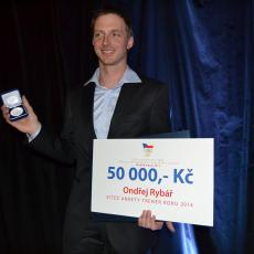 Biatlonový trenér Ondřej Rybář se stal vítězem ankety Trenér roku 2014, kterou vyhlašuje Trenérská unie při ČOV