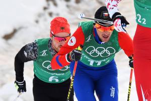 Martin Jakš s Alešem Razýmem v olympijském sprintu dvojic dojeli na ZOH na sedmém místě