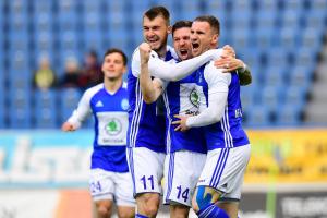 Mladoboleslavští fotbalisté rekordní výhrou 8:0 nad Teplicemi vyrovnali ligový rekord