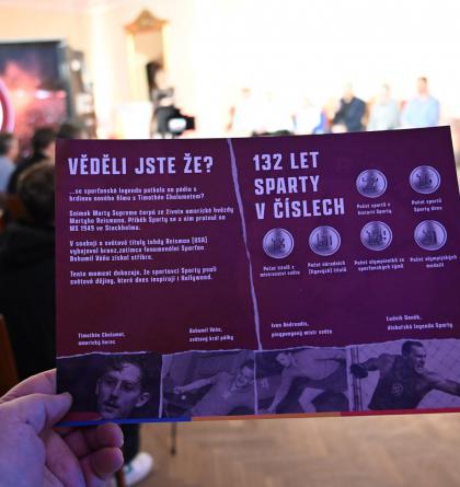 SPARTAFEST oslavuje legendy Sparty aneb 132 let historie, 129 olympioniků a jedno setkání