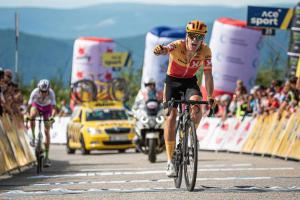 Cyklistika: Na SAZKA Tour nejrychleji na Dlouhé stráně dojel Nor Johannessen