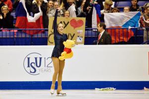 Jevgenija Medveděvová obhájila evropské zlato, Michaela Lucie Hanzlíková dvacátá