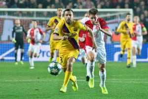Odezírali jsme z obrázků pořízených při utkání Ligy mistrů fotbalistů Slavie - Barcelona