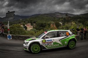 Kopecký získal 20. umístění na stupních vítězů pro tým ŠKODA Motorsport s vozem FABIA R5