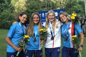 Sprint na Vrbasu ovládla kajakářka Barbora Dimovová a Češi přidali další tři medaile