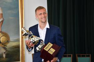 Tomáš Souček vyhrál podzimní část ankety Zlatý míč ČR 2023/2024