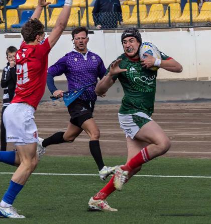 Tucet a ještě jedna fotografie Jiřího Durdíka z utkání Česko - Mexiko v ragby