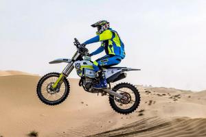 Martin Michek z Orionu – Moto Racing Group na Světovém poháru Baja v Dubaji dojel druhý