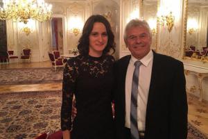 Na Pražském hradě sklidila jeden z nejdelších potlesků přítomných hostů Martina Sáblíková