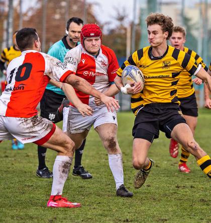 Derby Slavia Praha - Praga Praha 37:26 na pětky 4:4 zaznamenané objektivy Miloše Březiny