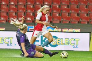 Fotbalistky Slavie postoupily do osmifinále Ligy mistryň. Slavia Praha - Hibernian FC 5:1