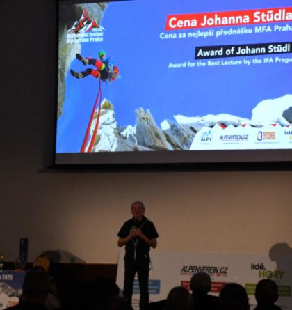 Na dvacátém  ročníku Festivalu alpinismu v  Praze se naslouchalo domácím i cizím  horolezcům