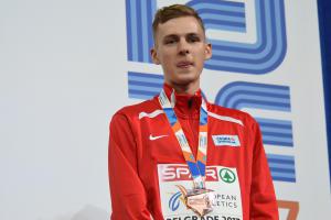 Zapamatujte si to jméno! Běžec Filip Sasínek bronzový z HME v atletice v Bělehradě