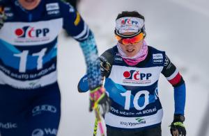 Kateřina Razýmová si na desítce ve Val Müstair doběhla pro čtrnácté místo