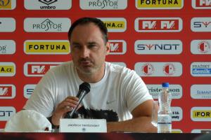 Trenér Slovanu Liberec Jindřich Trpišovský seřval své svěřence a čeká fakturu od Slavie