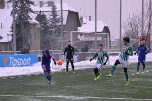 Fotbal aneb tucet + jeden z netuctových snímků ze zasněženého fotbalu v Praze