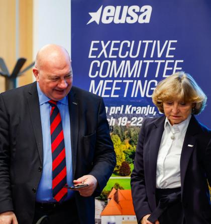 Ivana Ertlová byla opět zvolena jako viceprezident EUSA