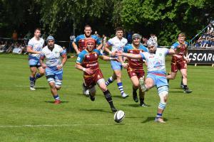 Mistrovský titul v ragby získali ragbisté Říčan potřetí za sebou. Finále: Říčany - Sparta 16:9