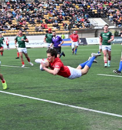 Ragbisté Česka nad Mexikem vyhráli 54:27, na pětky 8:4 a neuznané pětky 3:0