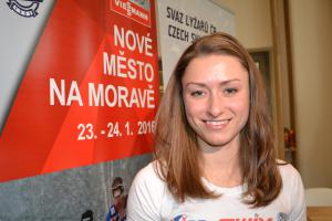 Lyžařka Petra Nováková doufá, že ji to na startu v Novém Městě nabije bojovnou energií!