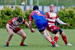 Máme obrázky od Jiřího Růžičky z extraligového ragbyového utkání Slavia Praha - Vyškov 26:19
